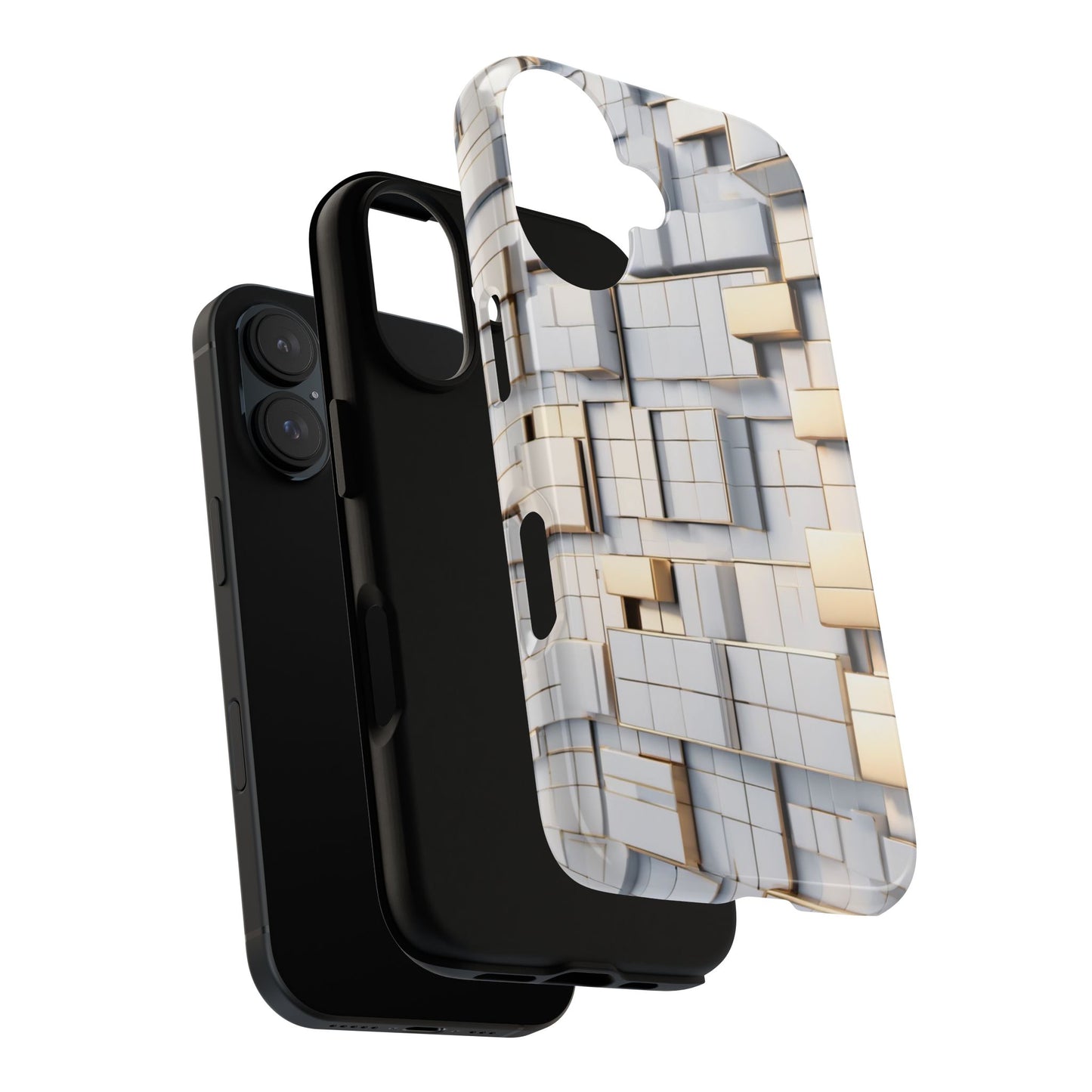 Metallic Tiles Tough Case