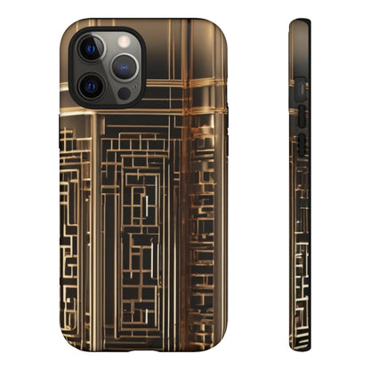 Golden Maze Tough Case