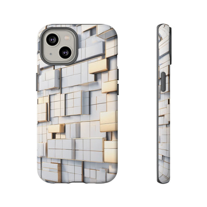 Metallic Tiles Tough Case