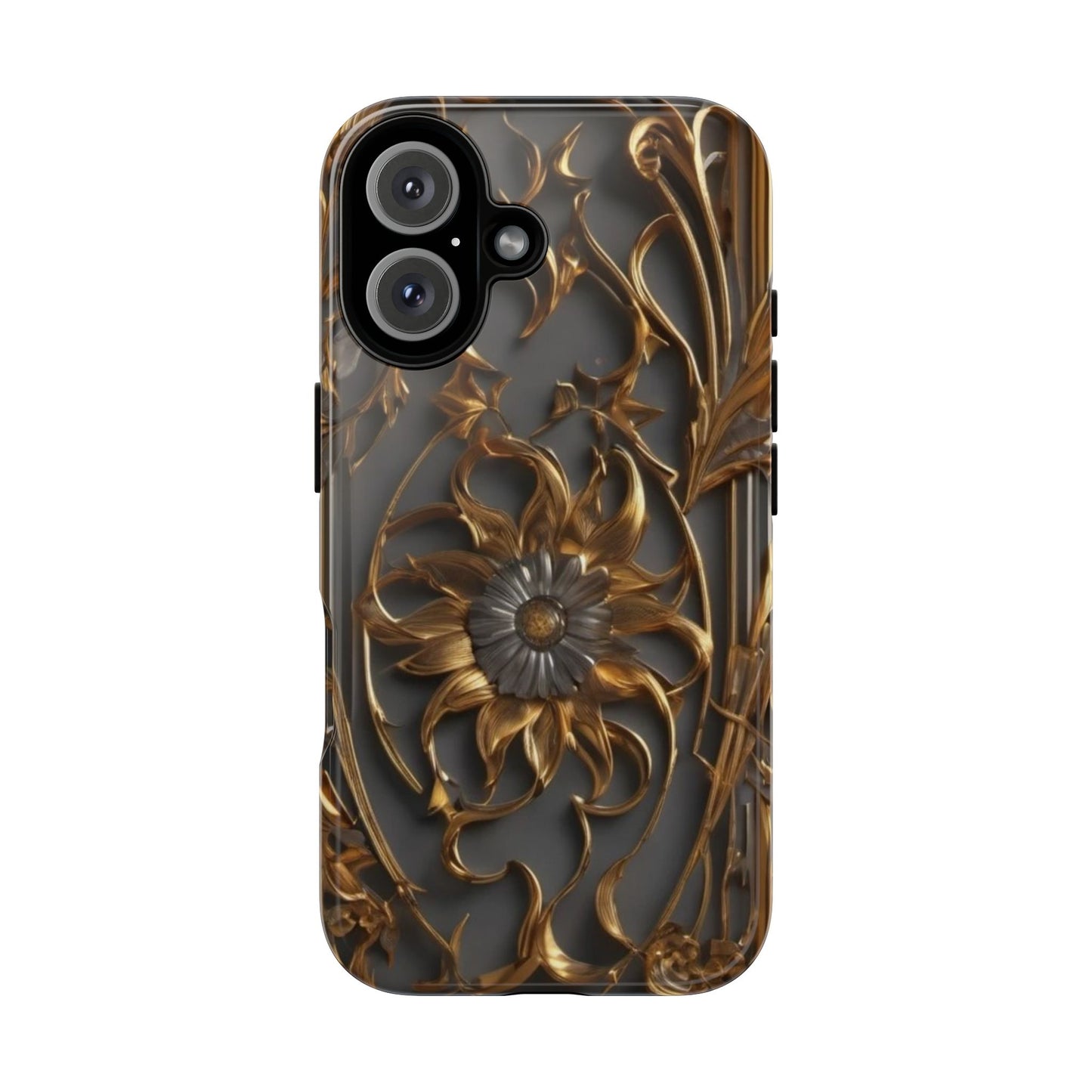 Golden Blossom Tough Case