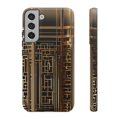 Golden Maze Tough Case