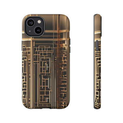 Golden Maze Tough Case