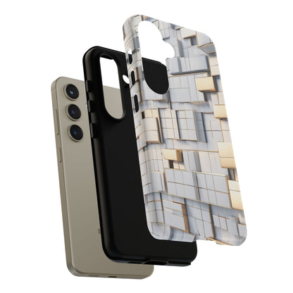 Metallic Tiles Tough Case