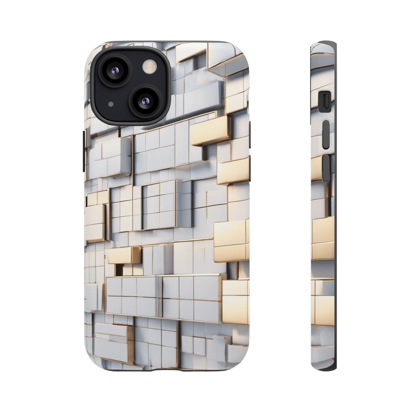 Metallic Tiles Tough Case