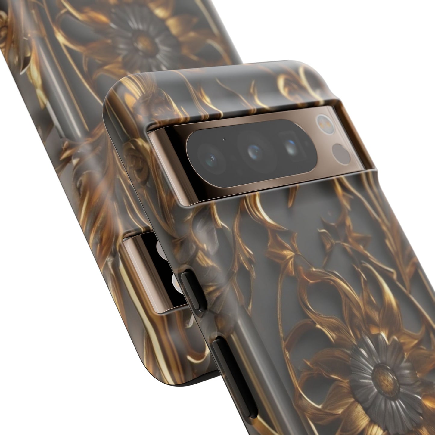 Golden Blossom Tough Case