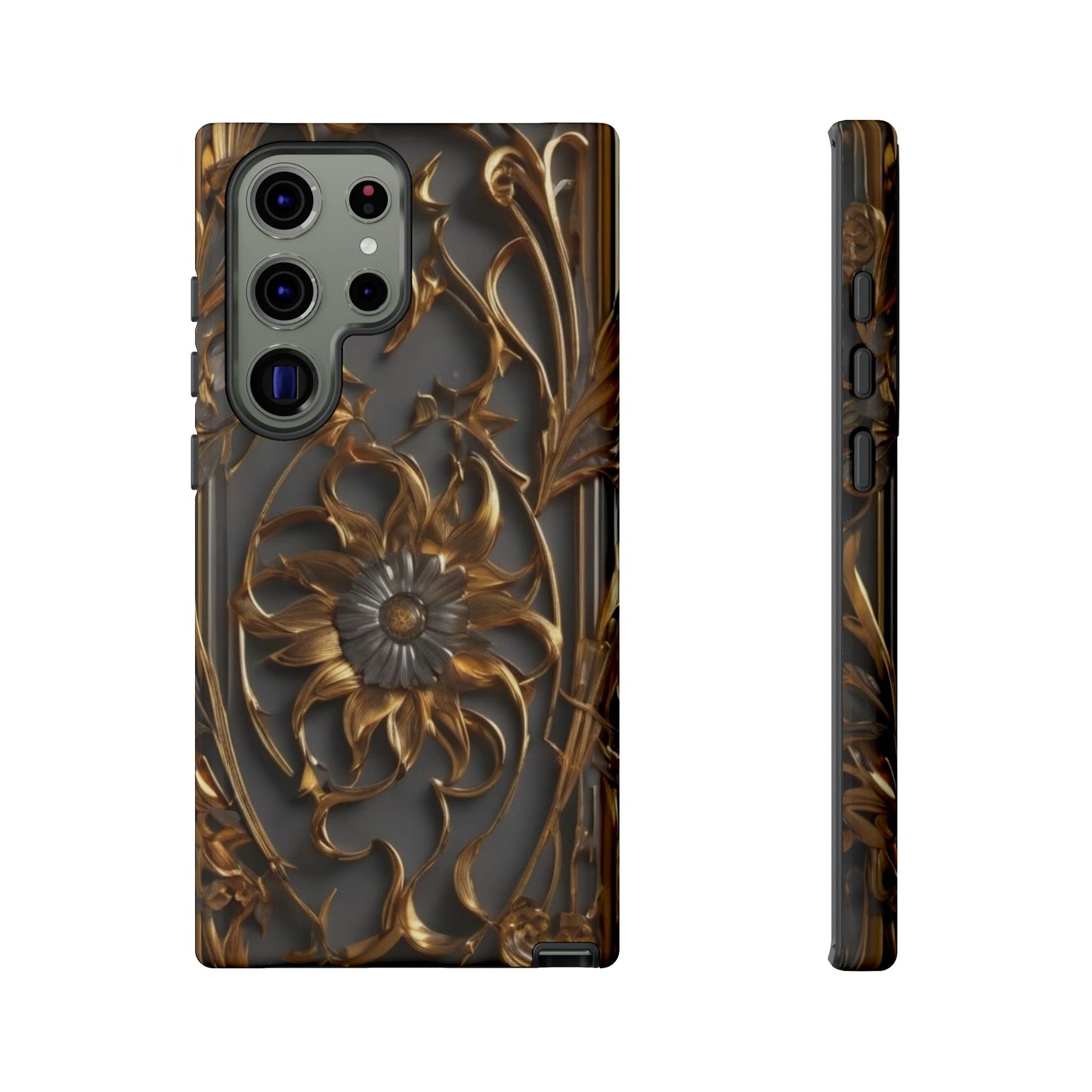 Golden Blossom Tough Case