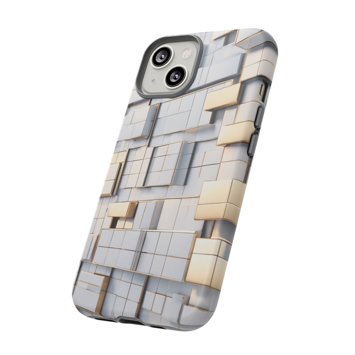 Metallic Tiles Tough Case