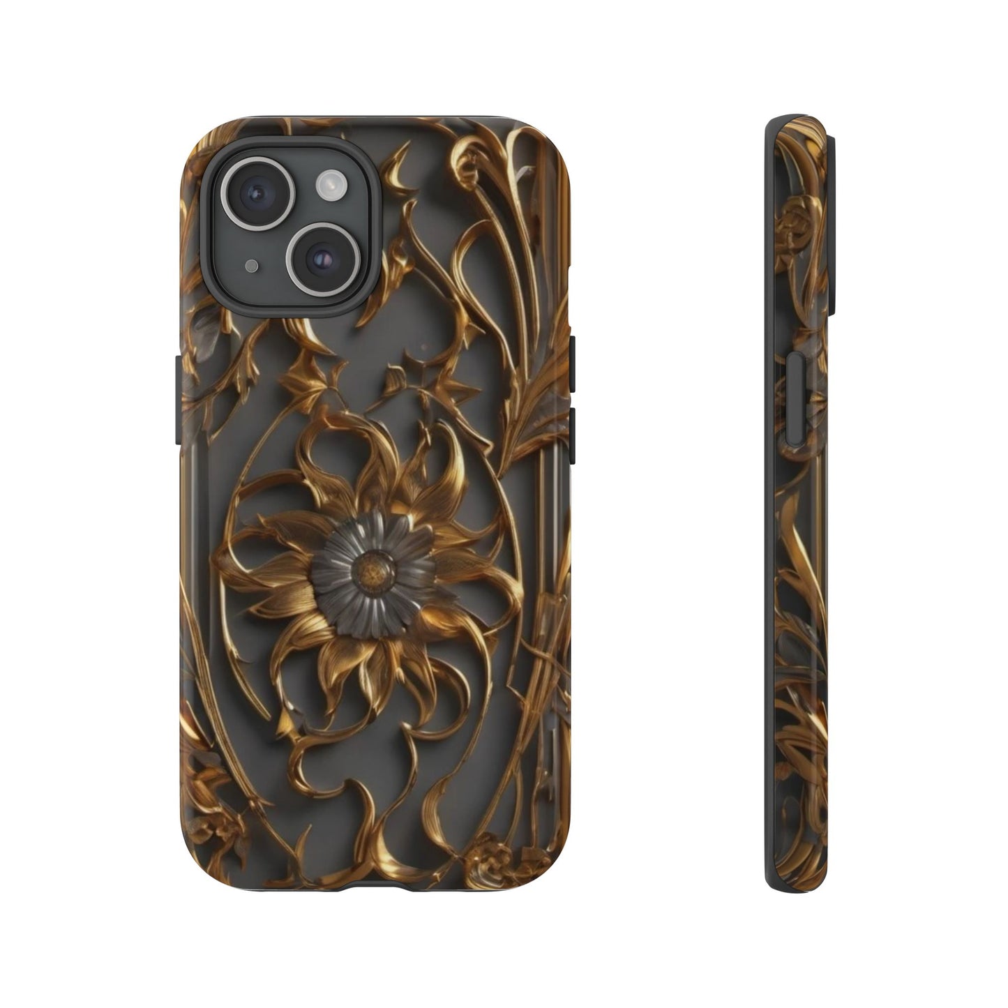 Golden Blossom Tough Case