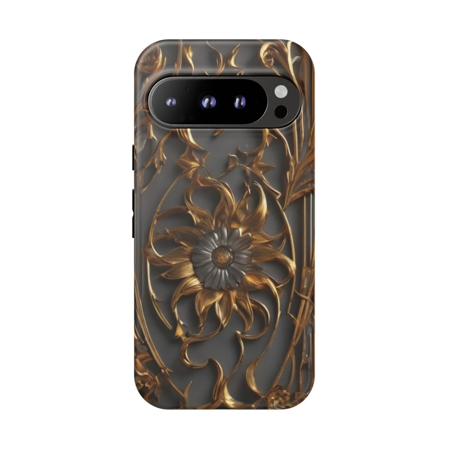 Golden Blossom Tough Case