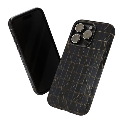 Dark Grid Luxe Tough Case