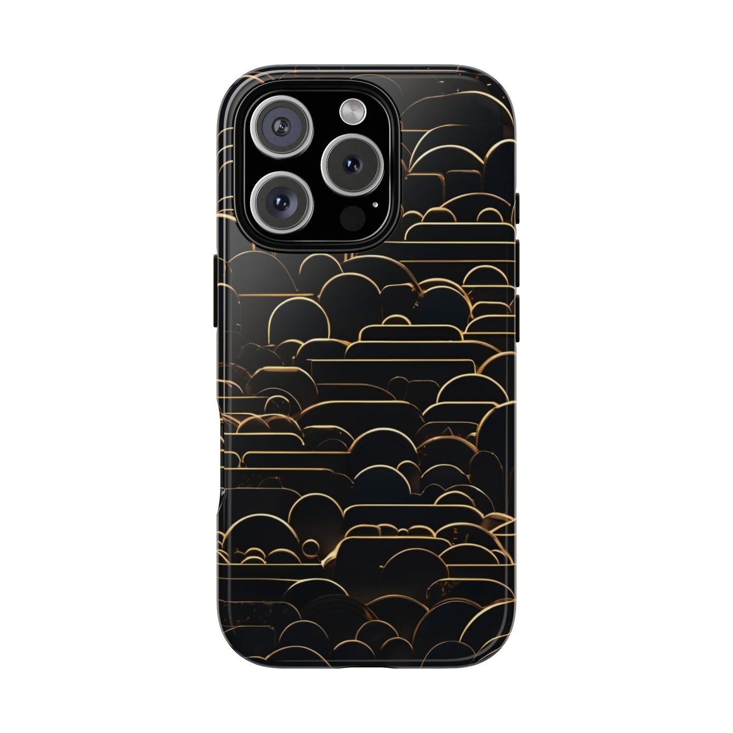 Golden Waves Tough Case