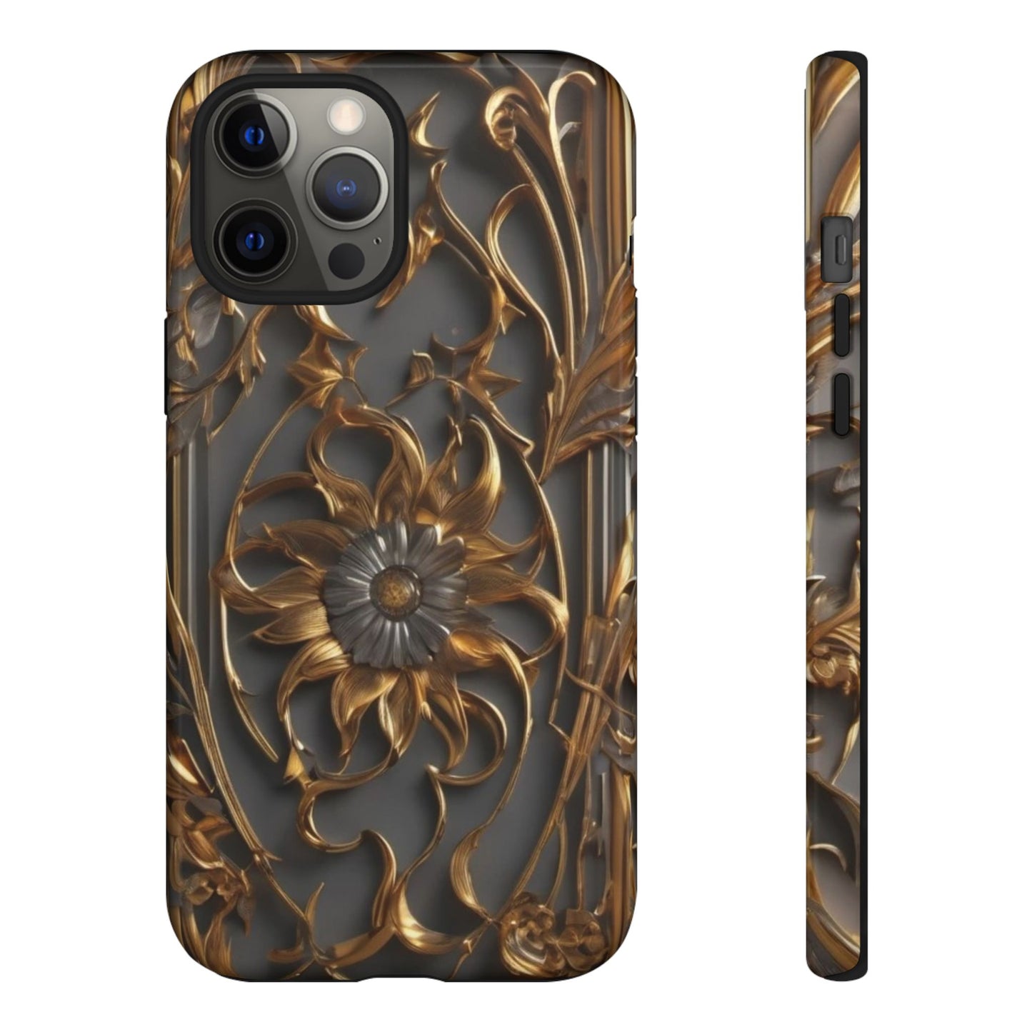 Golden Blossom Tough Case