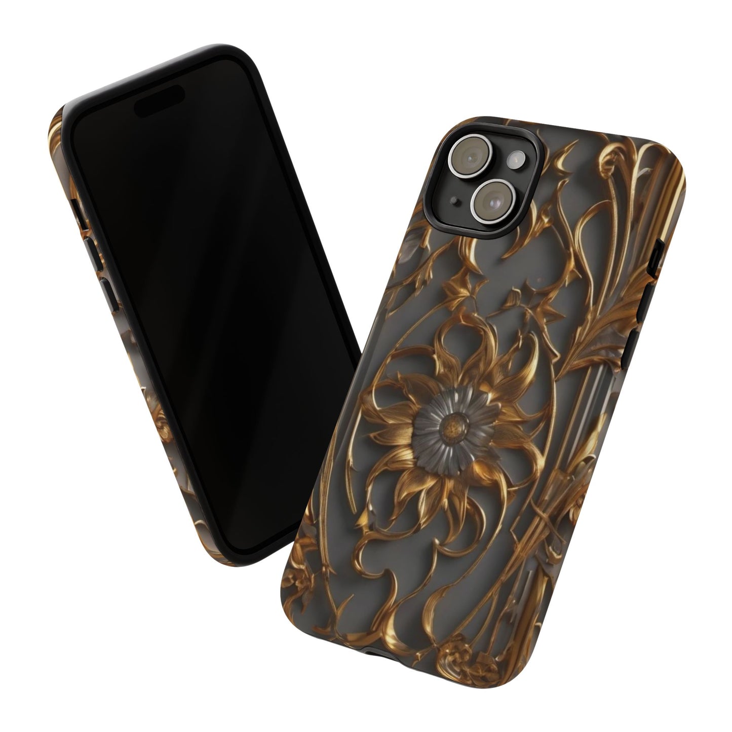 Golden Blossom Tough Case