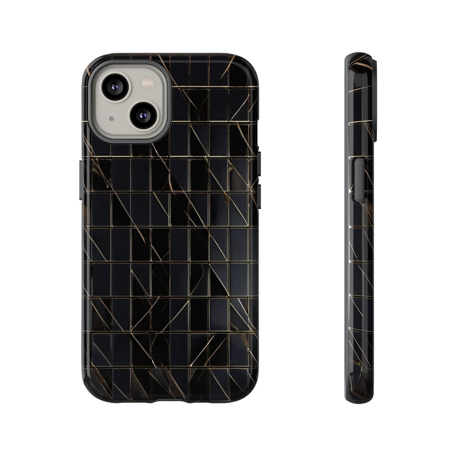 Dark Grid Luxe Tough Case