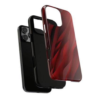 Crimson Flow Tough Case