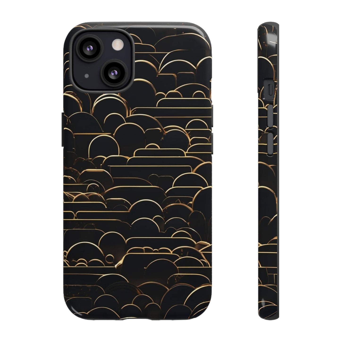 Golden Waves Tough Case