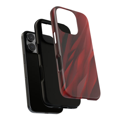 Crimson Flow Tough Case