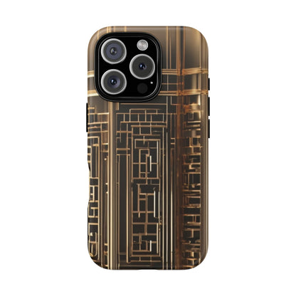 Golden Maze Tough Case