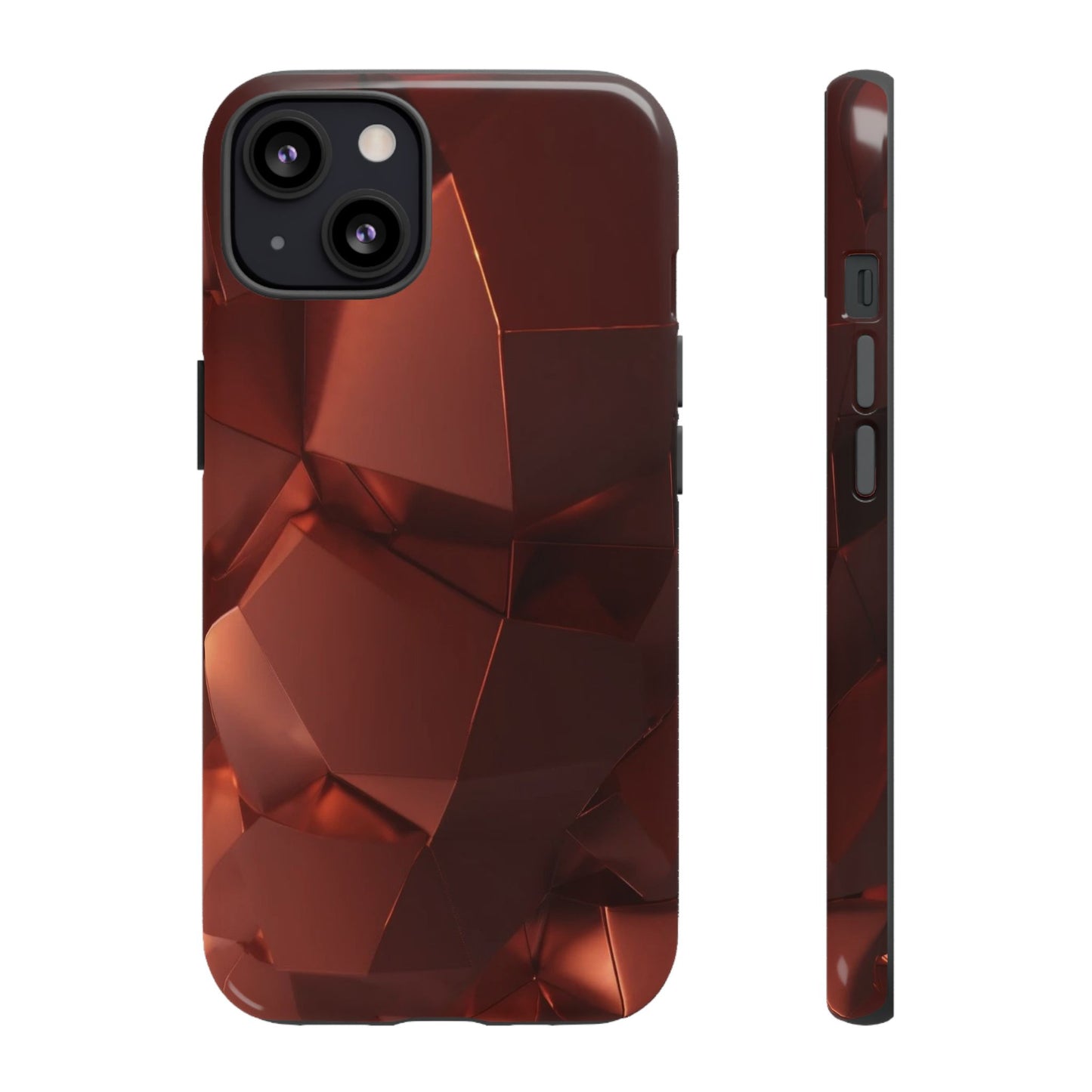 Bronze Facets Tough Case