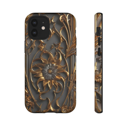 Golden Blossom Tough Case