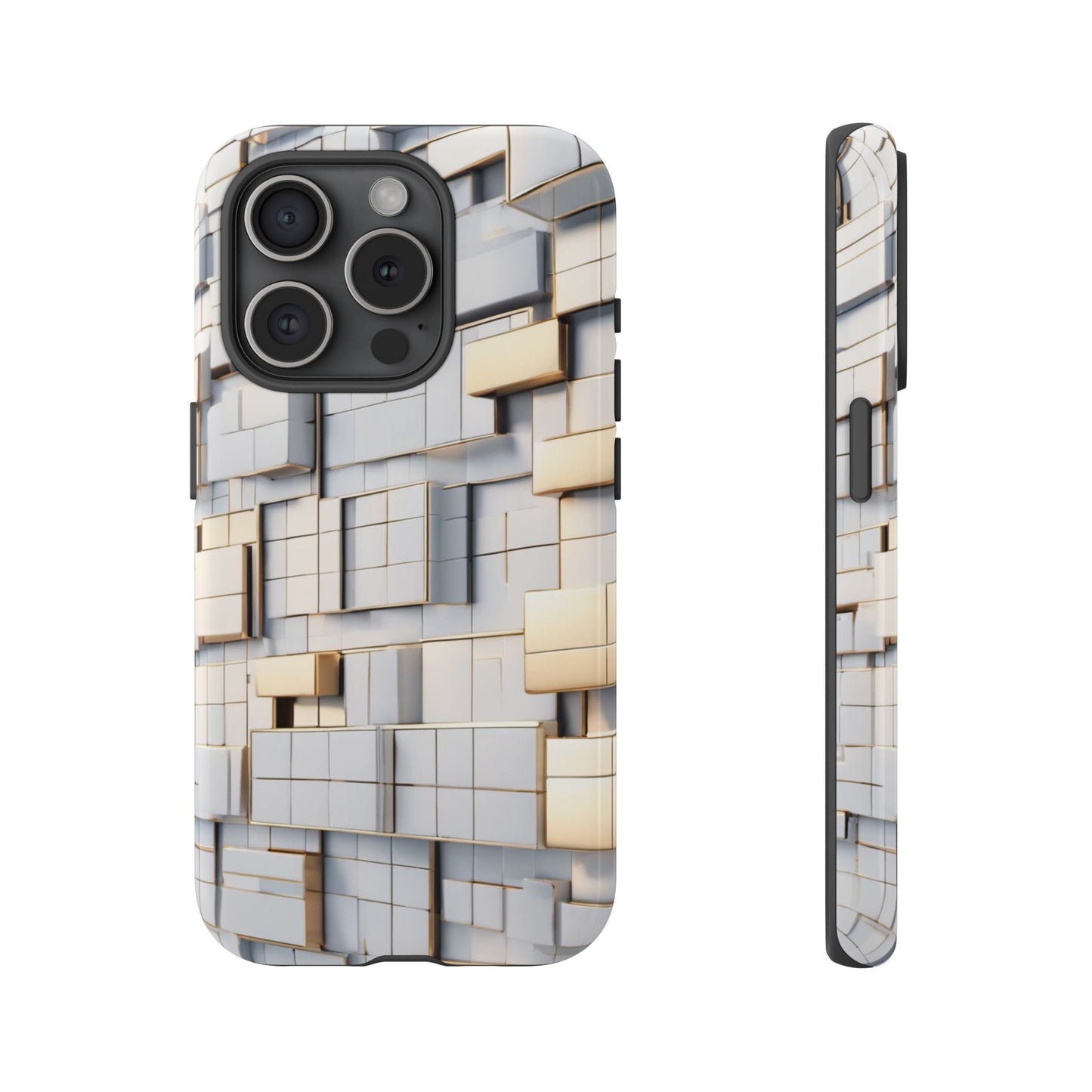 Metallic Tiles Tough Case