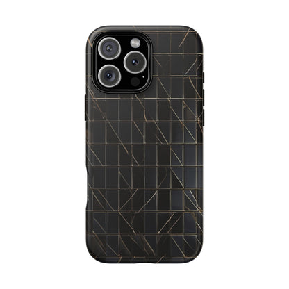 Dark Grid Luxe Tough Case