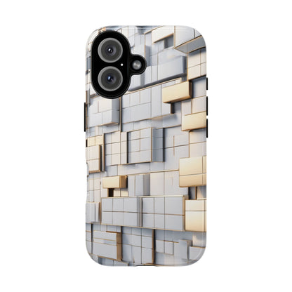 Metallic Tiles Tough Case