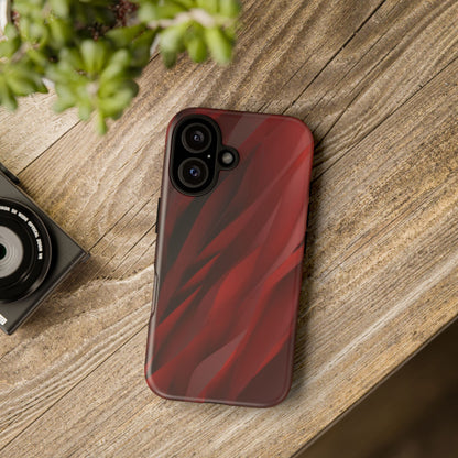 Crimson Flow Tough Case