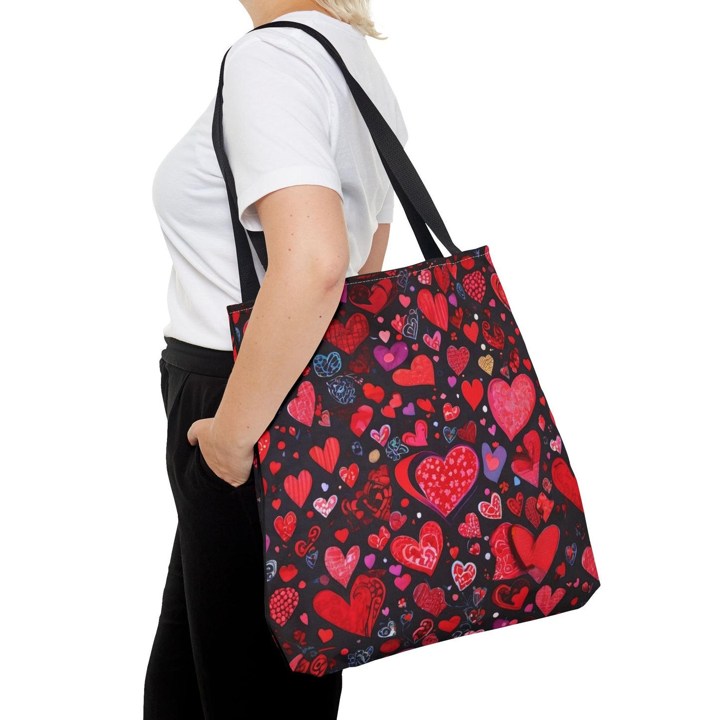 Heartfelt Charm Tote (AOP)