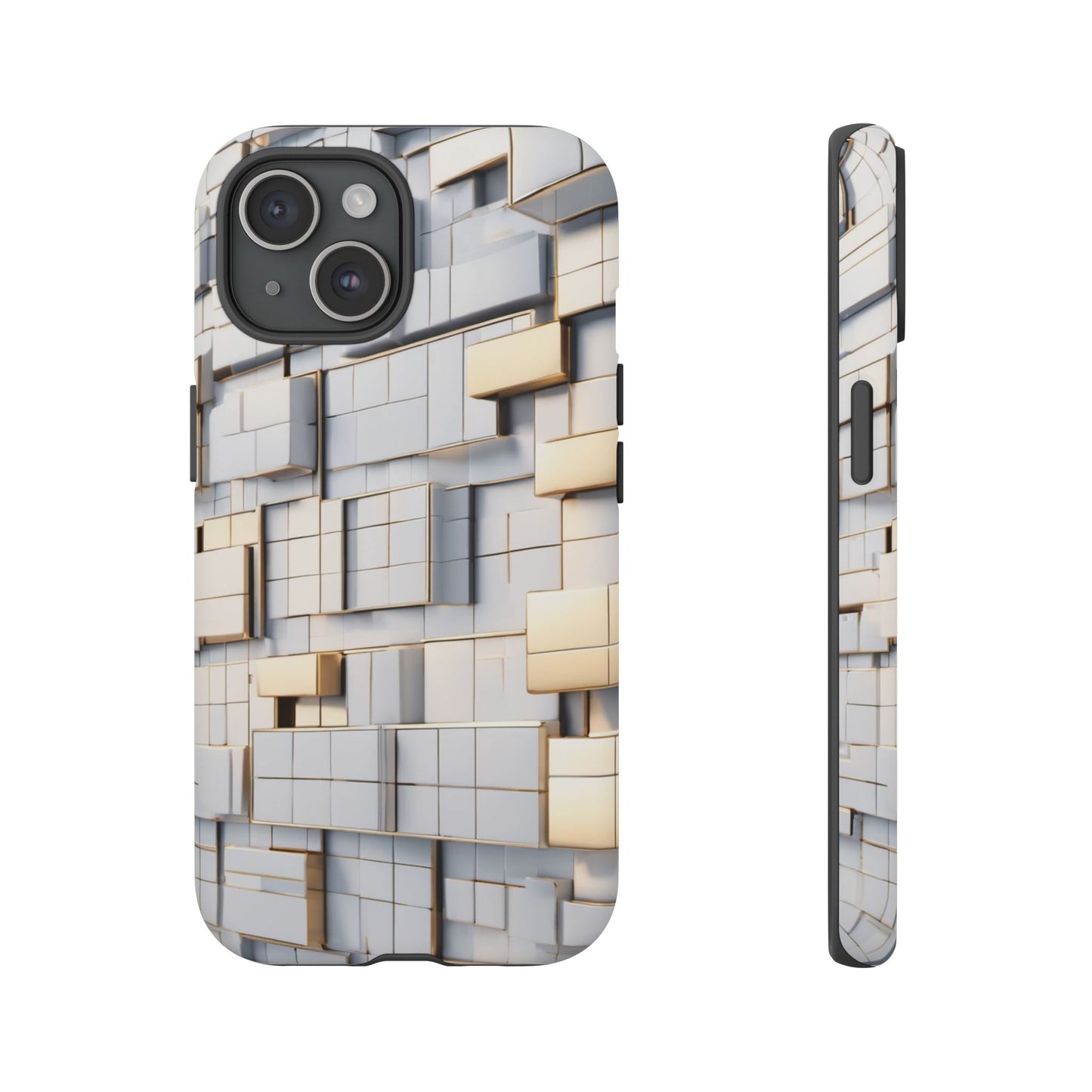 Metallic Tiles Tough Case