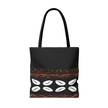 Ebony Shell Tote (AOP)