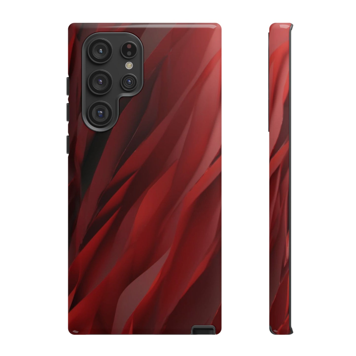 Crimson Flow Tough Case