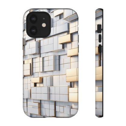 Metallic Tiles Tough Case