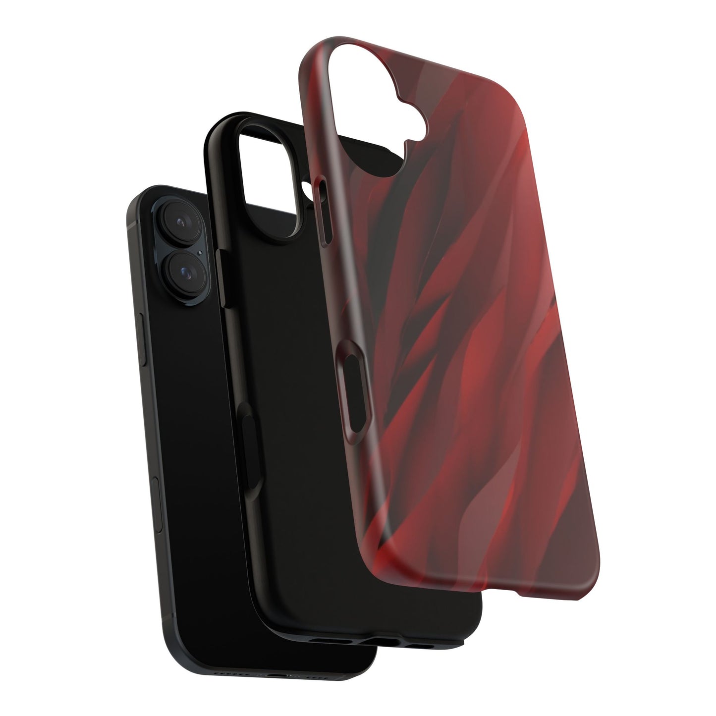 Crimson Flow Tough Case