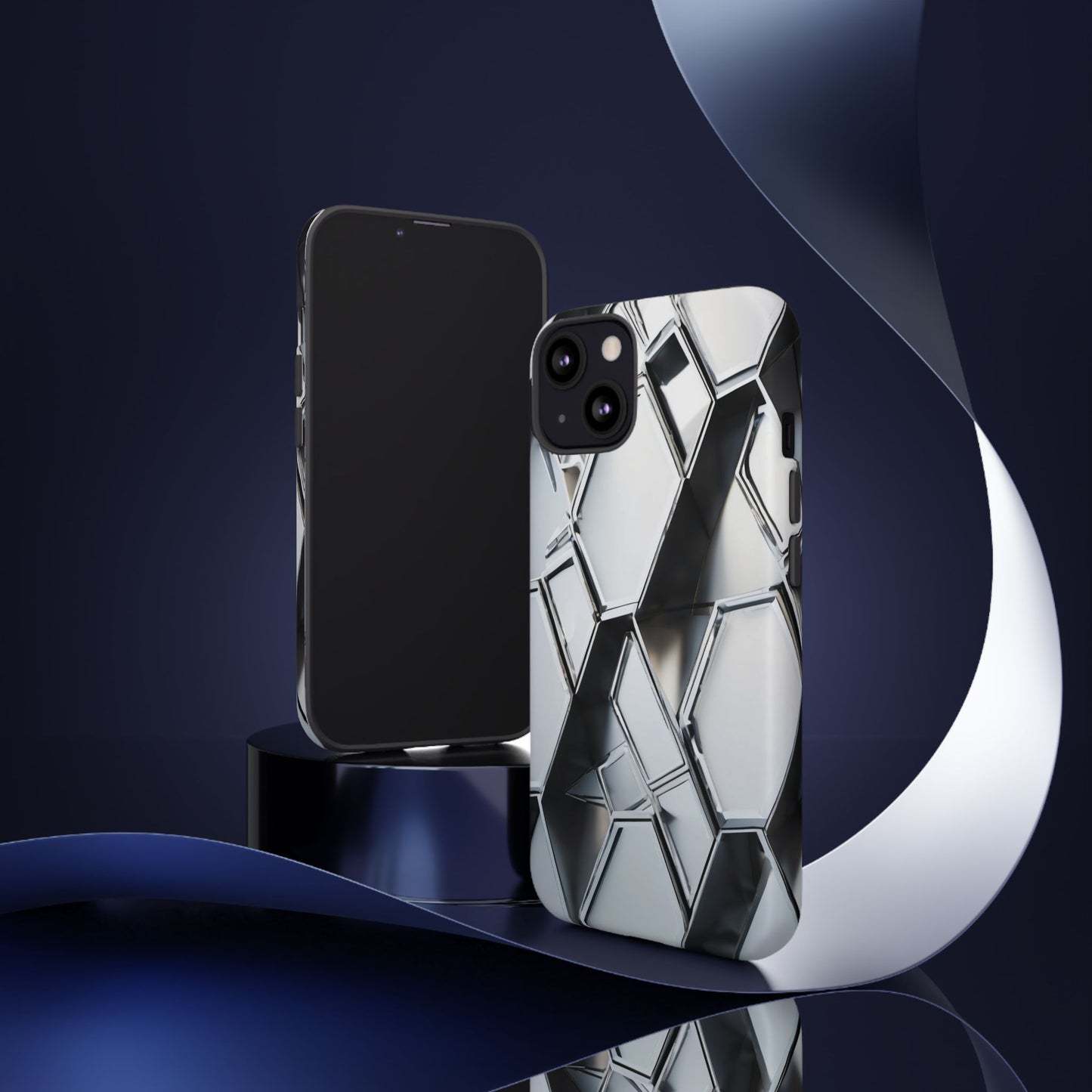 Silver Prism Tough Case