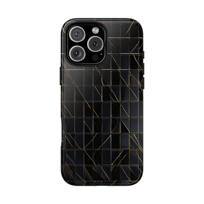 Dark Grid Luxe Tough Case