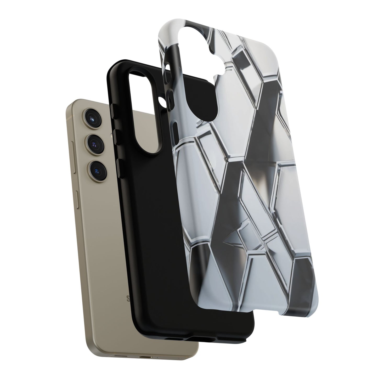 Silver Prism Tough Case