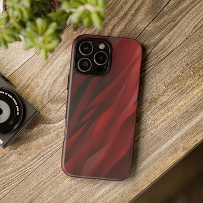 Crimson Flow Tough Case