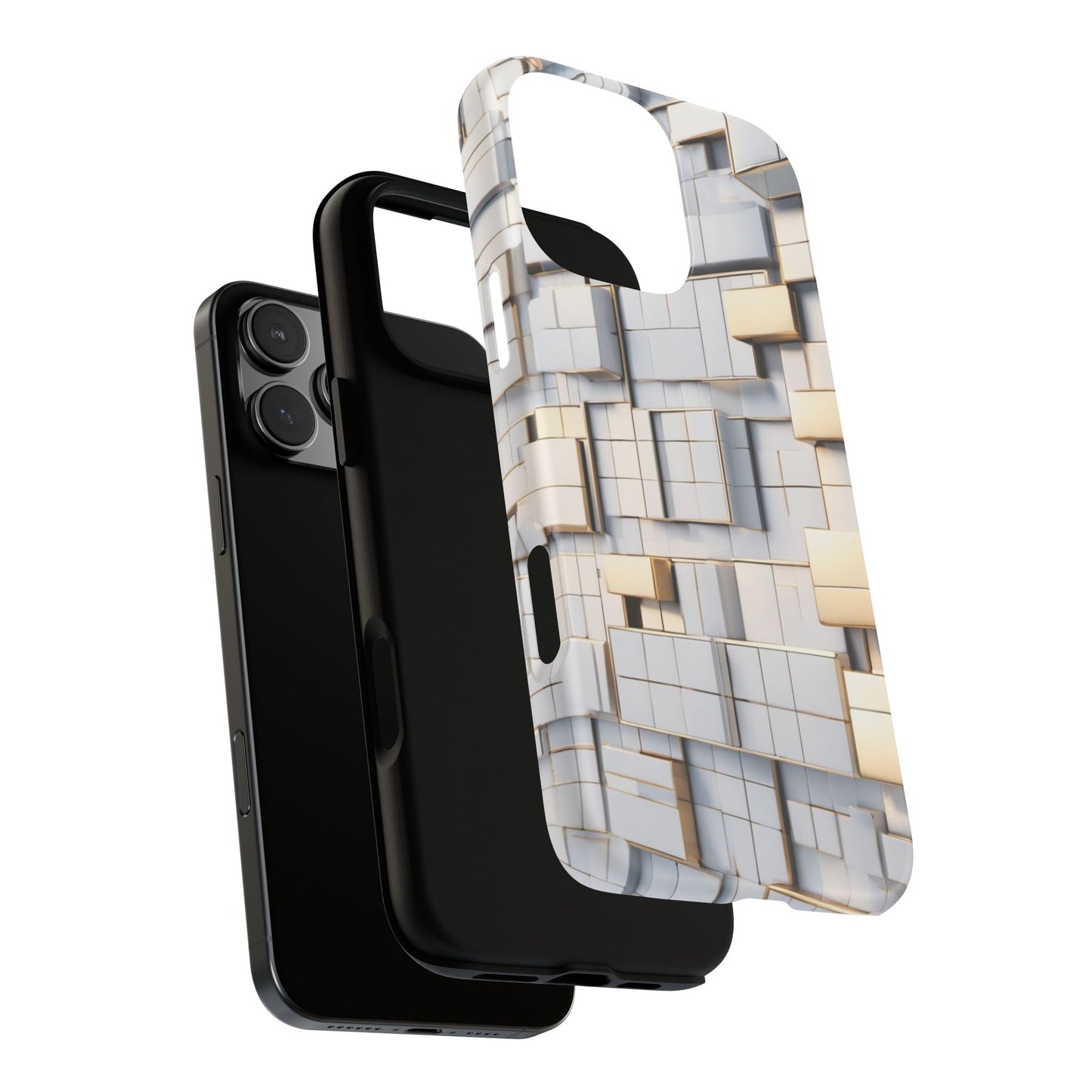 Metallic Tiles Tough Case