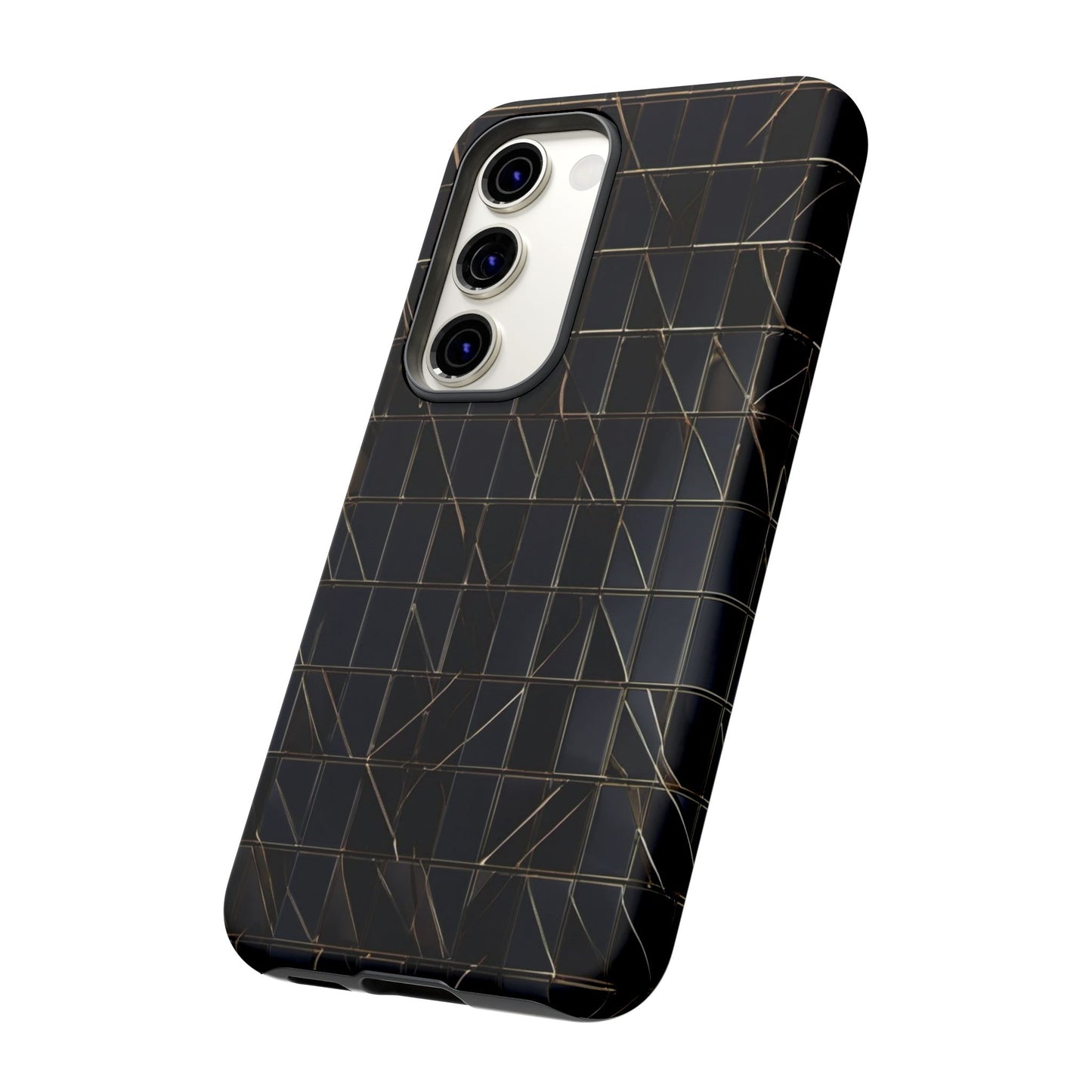 Dark Grid Luxe Tough Case