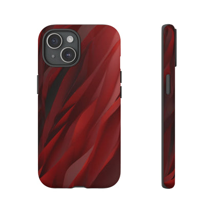 Crimson Flow Tough Case