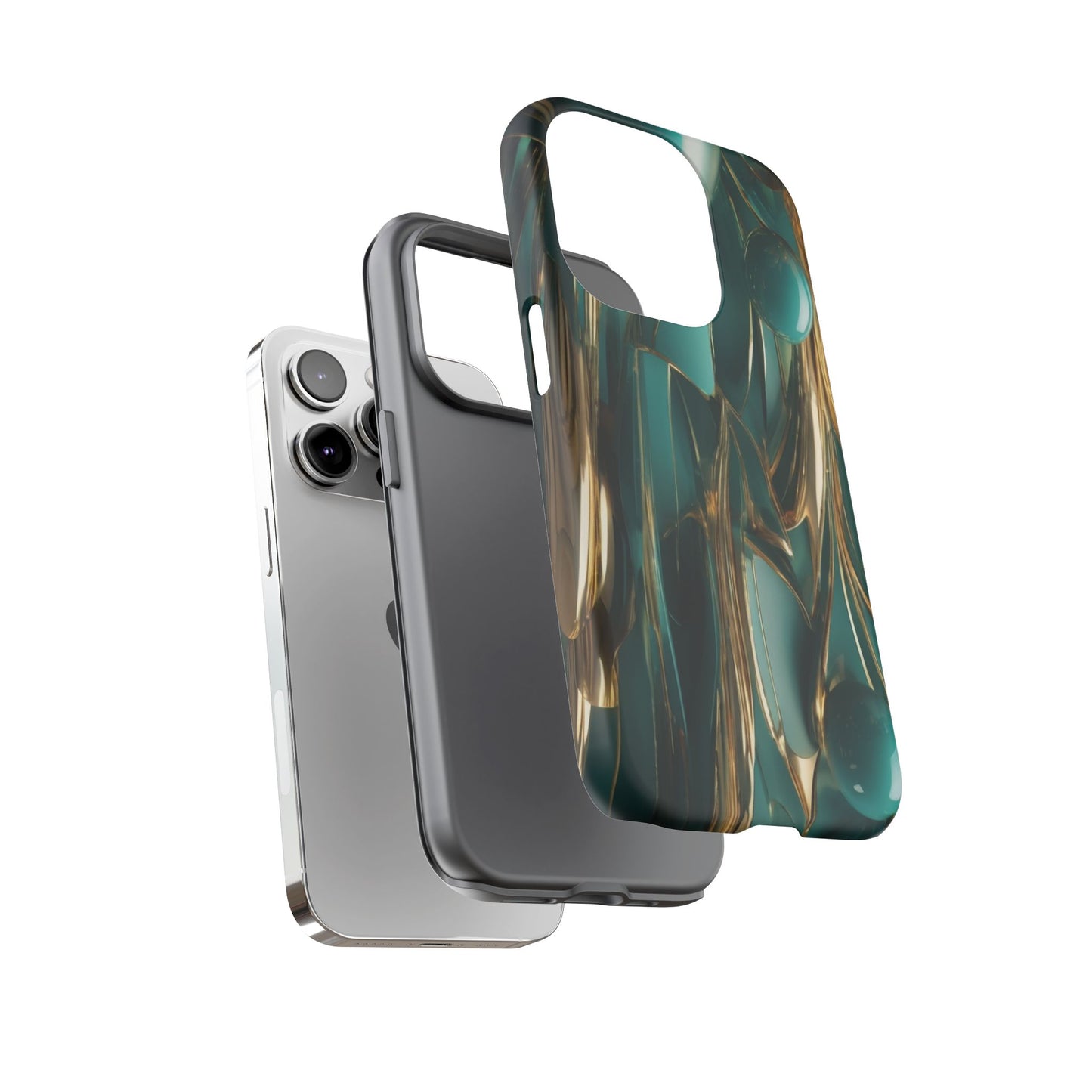 Teal Harmony Tough Case