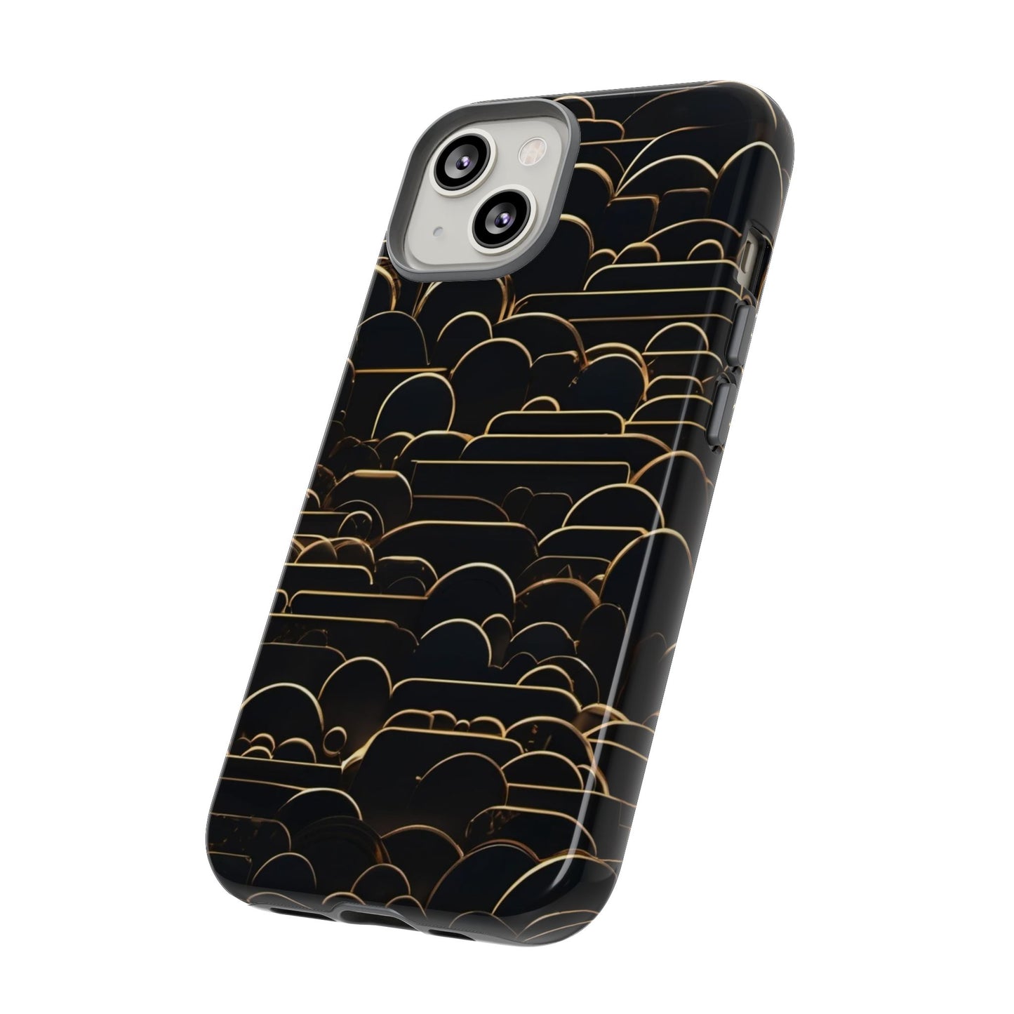 Golden Waves Tough Case