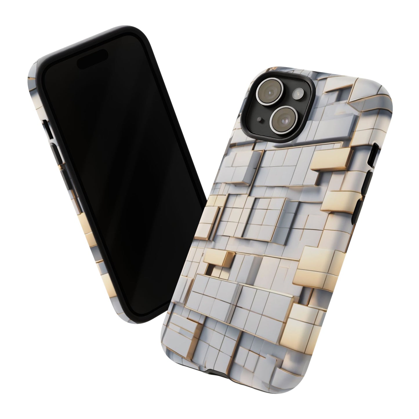 Metallic Tiles Tough Case