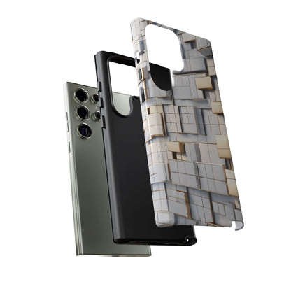 Metallic Tiles Tough Case