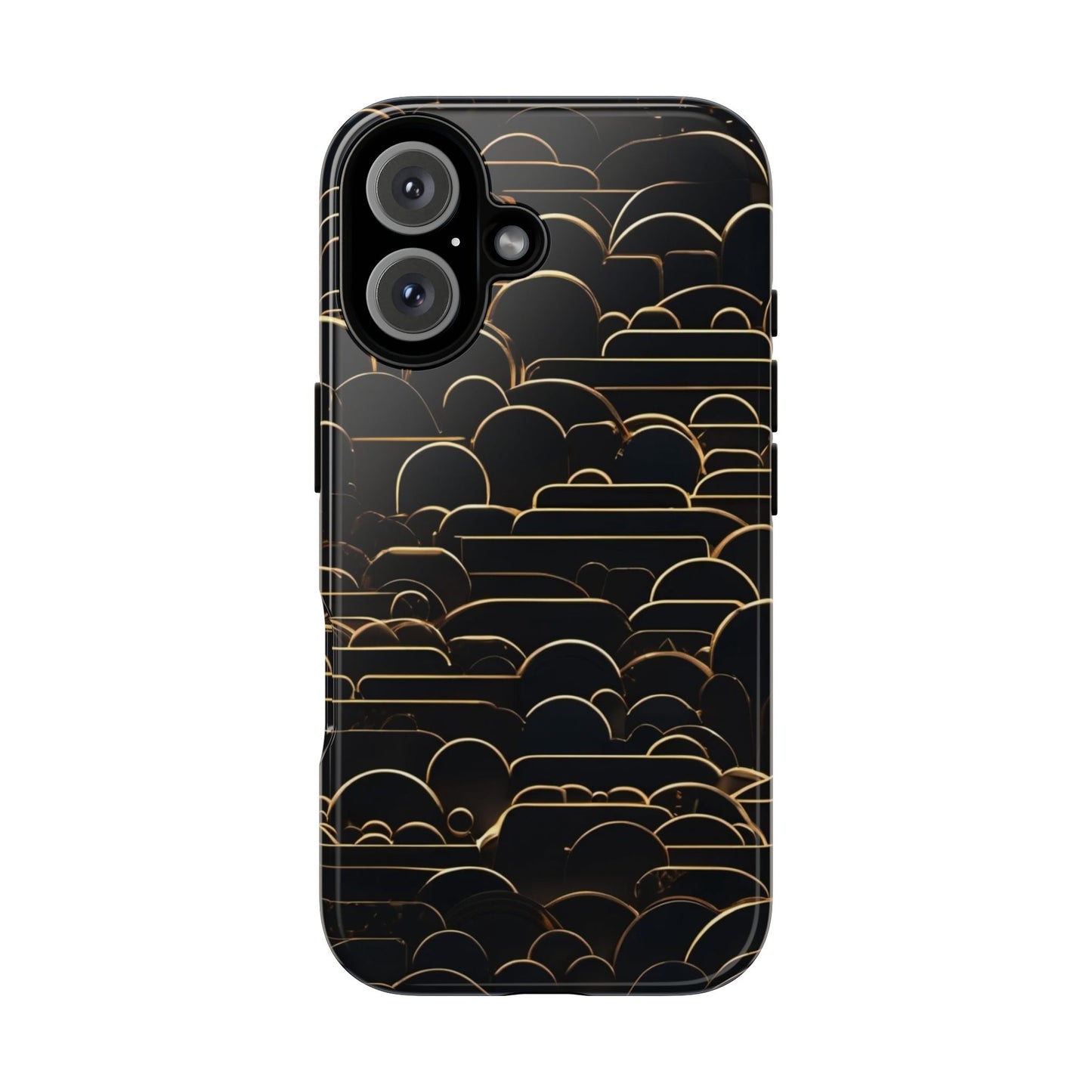 Golden Waves Tough Case