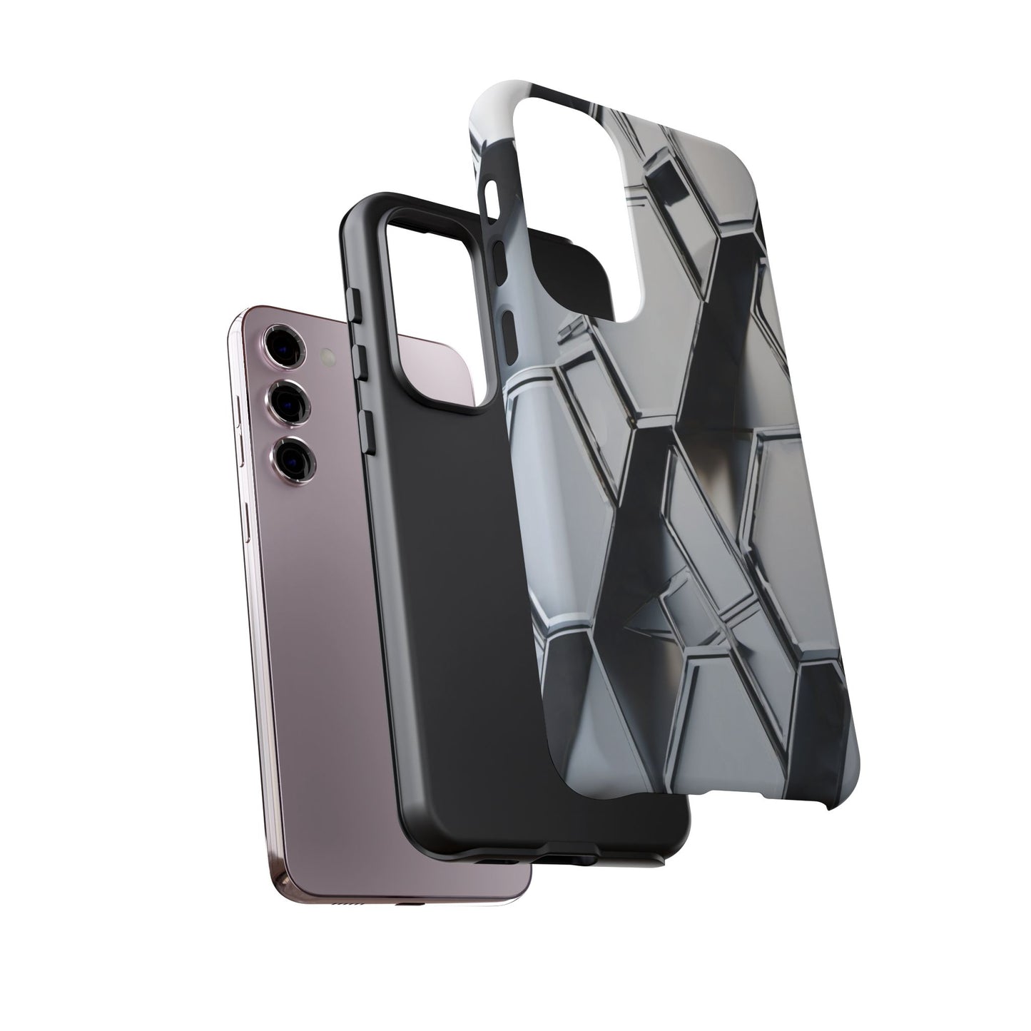 Silver Prism Tough Case