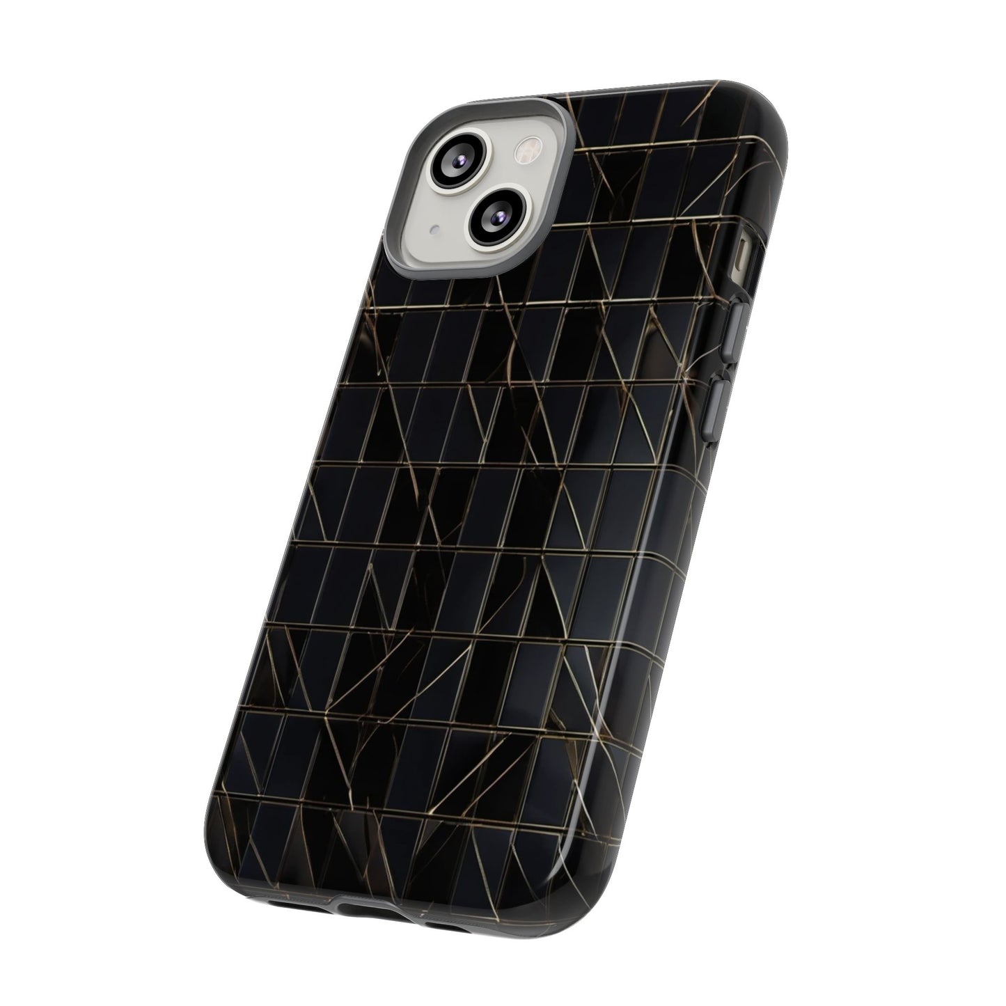 Dark Grid Luxe Tough Case