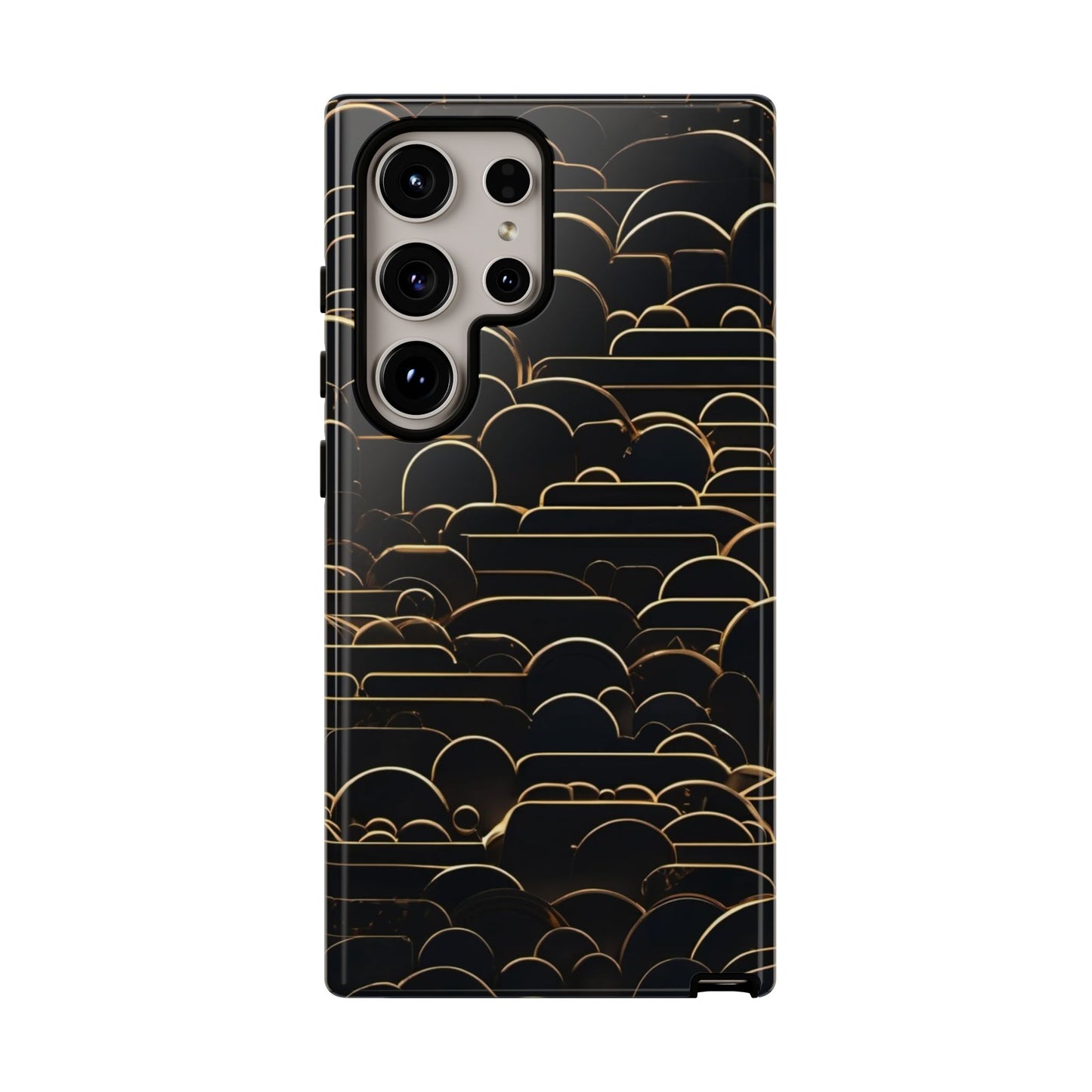 Golden Waves Tough Case