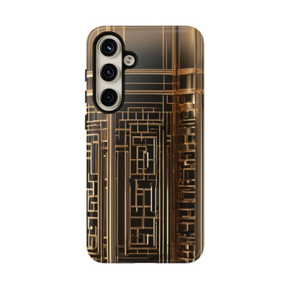 Golden Maze Tough Case